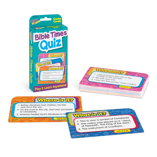 Bible Times Quiz Challenge Cards®, 6 Sets - Kidsplace.store