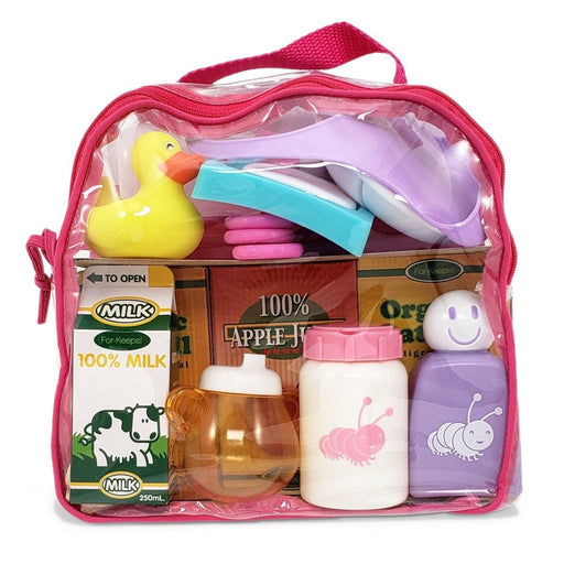 For Keeps! Baby Doll Essentials Accessory Bag, 20 Pieces - Kidsplace.store