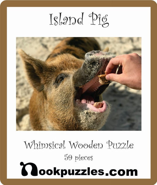 Island Pig - Mini Puzzle - Kidsplace.store