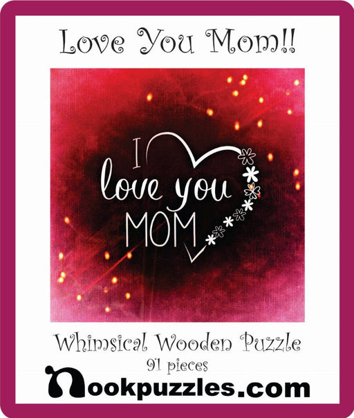 Love You Mom!! Puzzle - Kidsplace.store