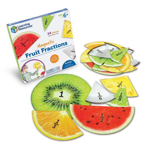 Magnetic Fruit Fractions - Kidsplace.store