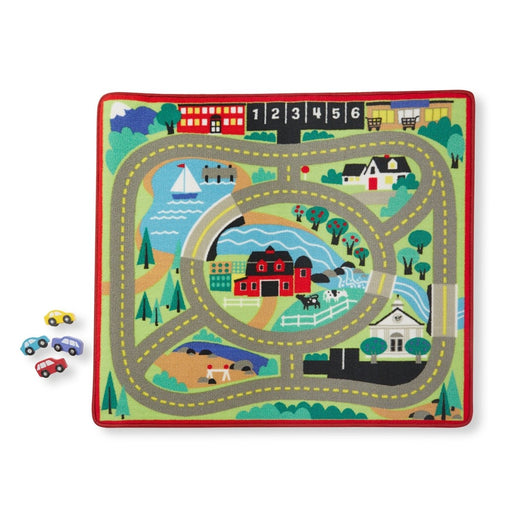 'Round the Town Road Rug & Car Set - Kidsplace.store