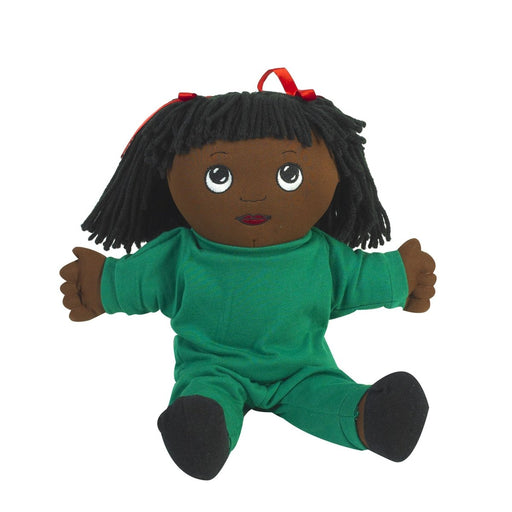 Sweat Suit Doll, African American Girl - Kidsplace.store