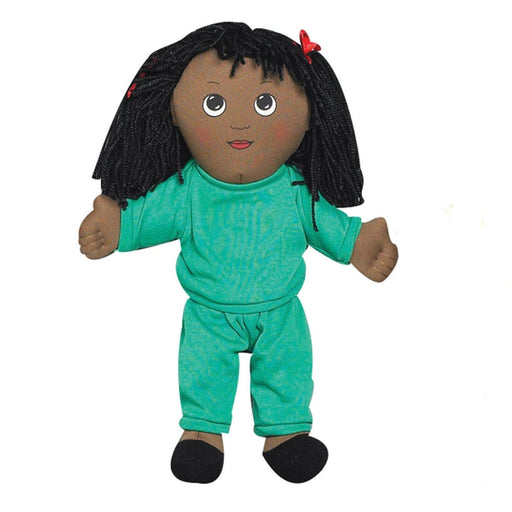 Sweat Suit Doll, African American Girl - Kidsplace.store