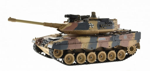 1:18 Scale German Leopard Ii Dark Camo With Airsoft Cannon - Kidsplace.store