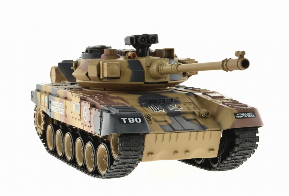 1:18 Scale Russian T90 Camo With Airsoft Cannon - Kidsplace.store