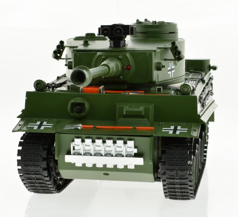 1:18 Scale Tiger Green With Airsoft Cannon - Kidsplace.store