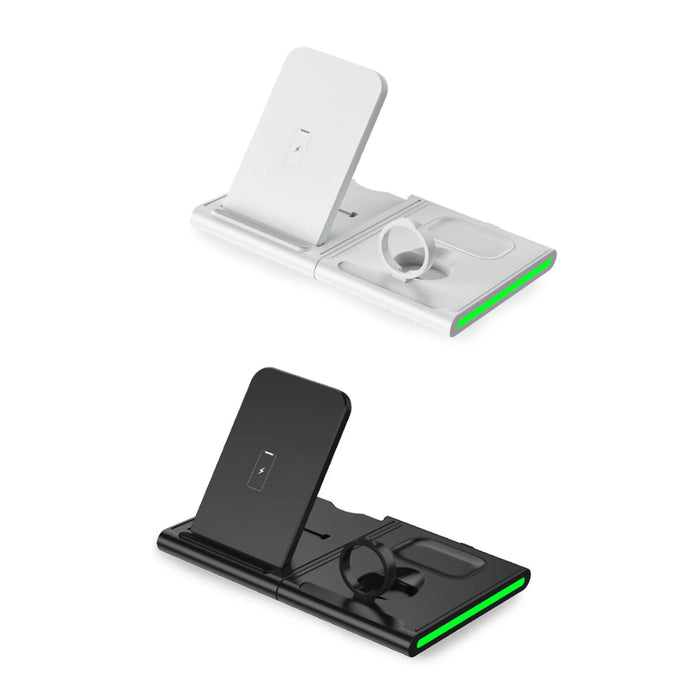 Magnetic Power Tiles 4 In 1 Wireless Charging Station