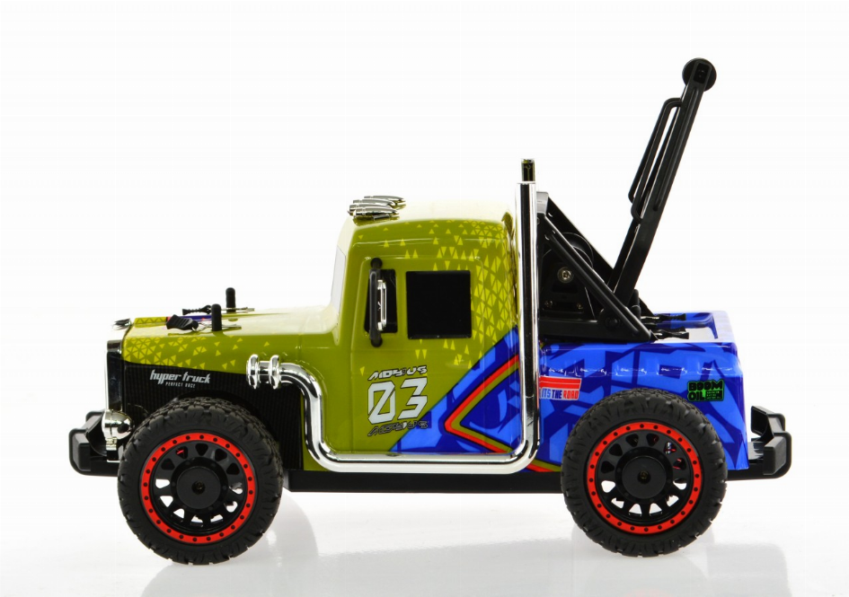 Retro 4WD 1:16 scale tow truck