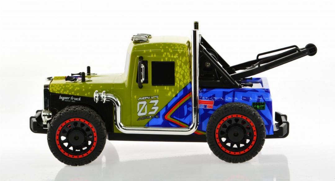 Retro 4WD 1:16 scale tow truck