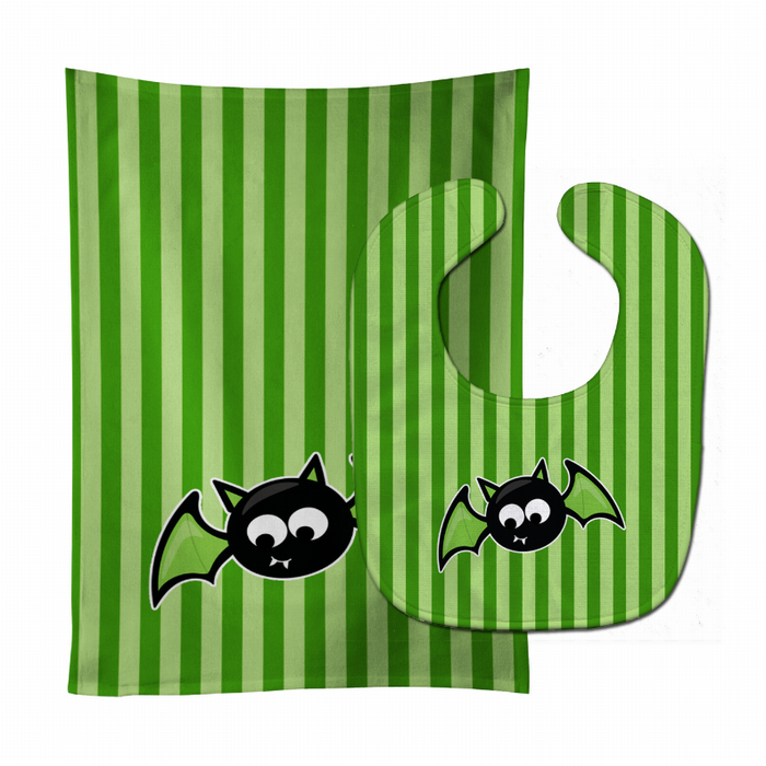 Halloween Baby Bib & Burp Cloth