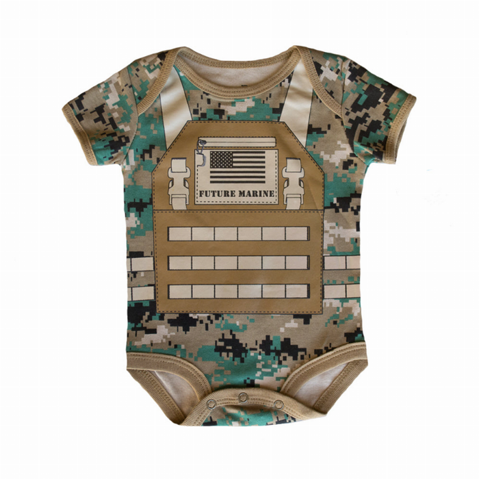 Future Marine Flak Jacket Baby Bodysuit