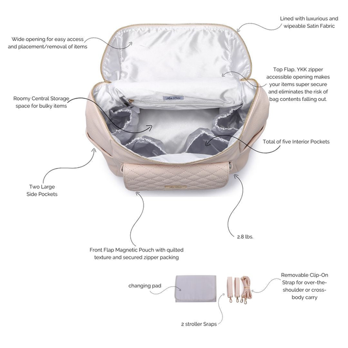 Monaco Diaper Bag