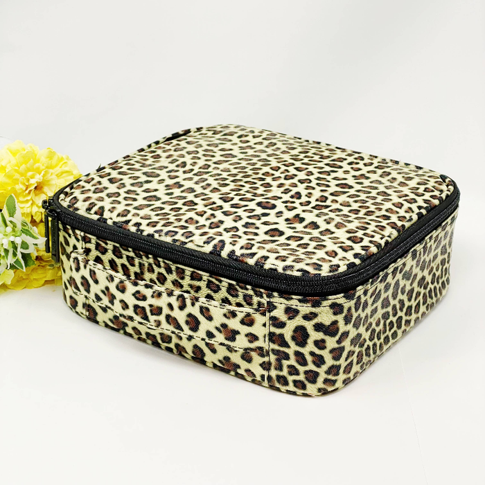 Cheetah Fun Travel Cosmetic Case