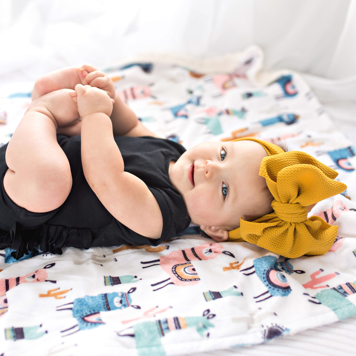 Honey Lemonade - Premium Baby & Toddler Minky Blanket