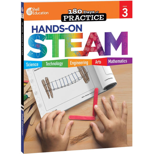 180 Days: Hands-On STEAM, Grade 3 - Kidsplace.store