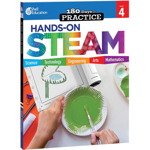 180 Days: Hands-On STEAM, Grade 4 - Kidsplace.store