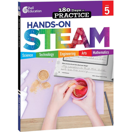 180 Days: Hands-On STEAM, Grade 5 - Kidsplace.store
