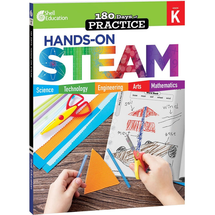 180 Days: Hands-On STEAM, Grade K - Kidsplace.store