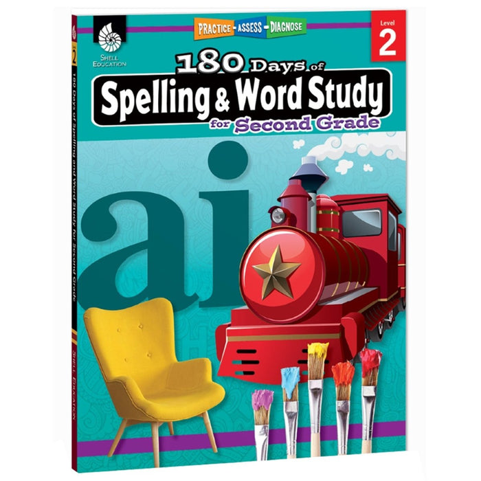 180 Days of Spelling and Word Study for Second Grade - Kidsplace.store
