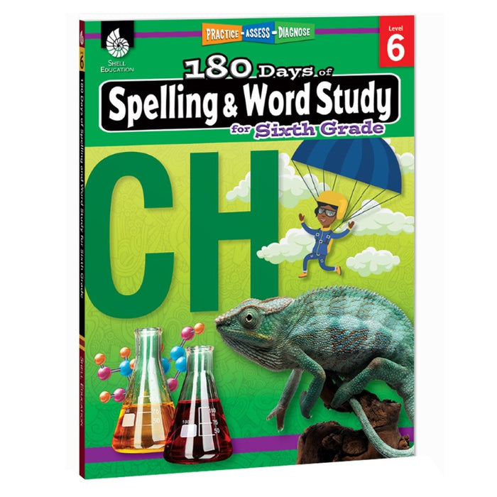 180 Days of Spelling and Word Study for Sixth Grade - Kidsplace.store