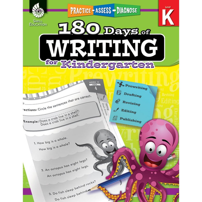 180 Days of Writing for Kindergarten - Kidsplace.store