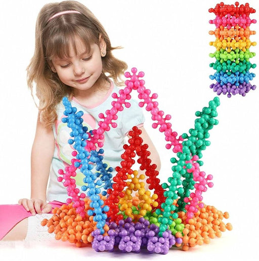 200-Piece 3D Interlocking Building Blocks STEM Toy - Kidsplace.store