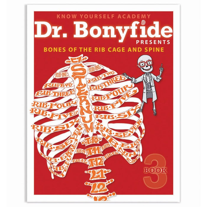 4 Book Set: Dr. Bonyfide Presents 206 Bones of the Human Body - Kidsplace.store