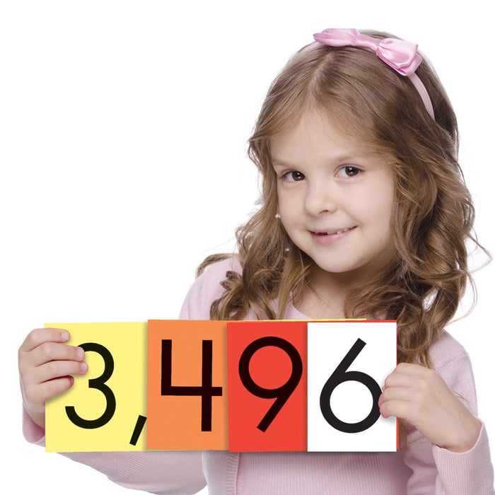 4-Value Whole Numbers Place Value Cards Set, 40 Cards Per Set, 3 Sets - Kidsplace.store