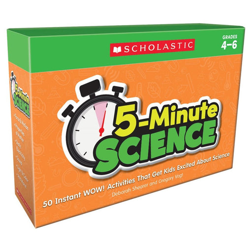 5-Minute Science: Grades 4-6 - Kidsplace.store