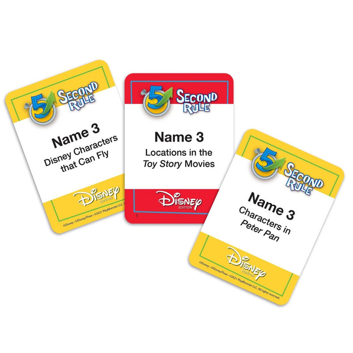 5 Second Rule Disney Edition - Kidsplace.store
