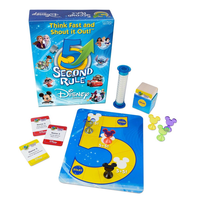 5 Second Rule Disney Edition - Kidsplace.store