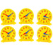 5" Student Clocks, Set of 6 - Kidsplace.store