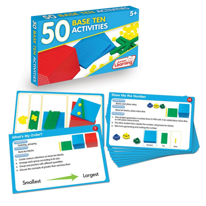50 Base Ten Activities - Kidsplace.store