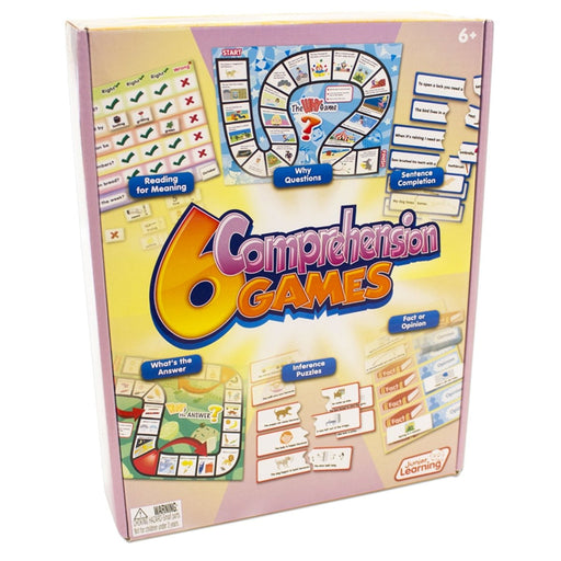 6 Comprehension Games - Kidsplace.store