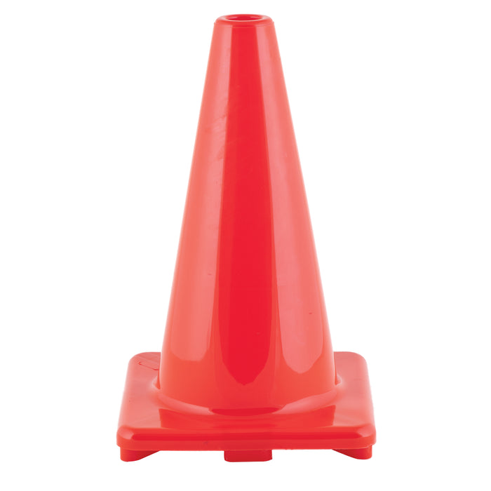 Hi-Visibility Flexible Vinyl Cone, 18" Orange, Pack of 2