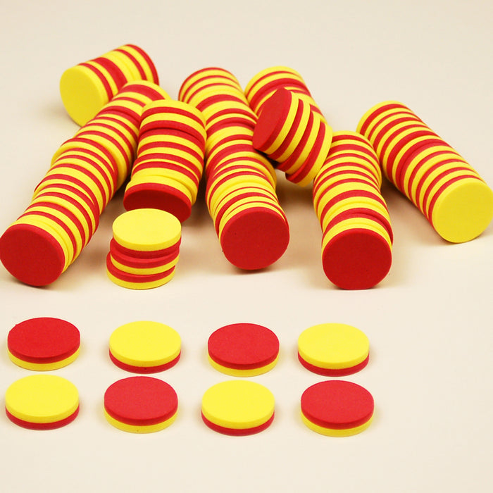 Two-Color Counters - Foam - Magnetic - Set of 200