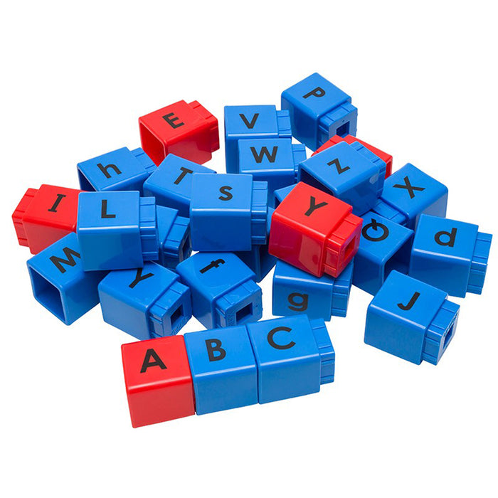 Jumbo Alphabet Unifix® Cubes, Set of 30