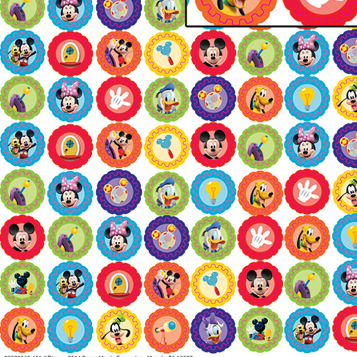 Mickey Mouse Clubhouse® Gears Mini Stickers, 704 Per Pack, 12 Packs