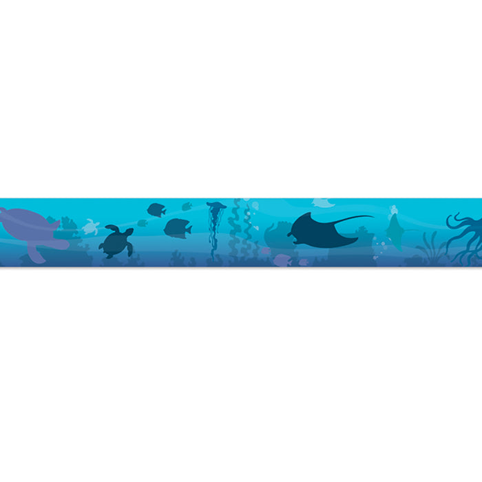 Seas the Day Blue Silhouettes Deco Trim®, 37 Feet Per Pack, 6 Packs