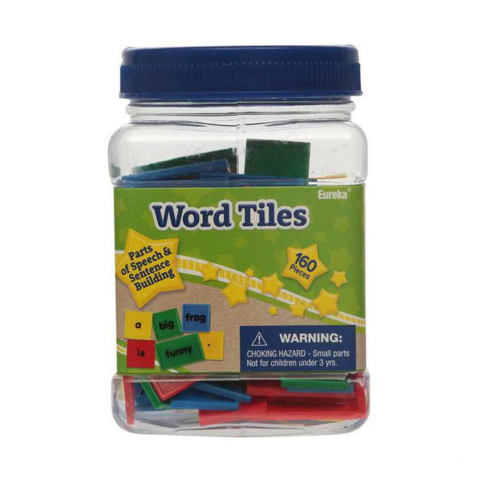 Tub of Word Tiles, 160 Per Set, 2 Sets
