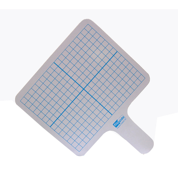 Rectangular Graph Dry Erase Answer Paddle, Class Pack of 24