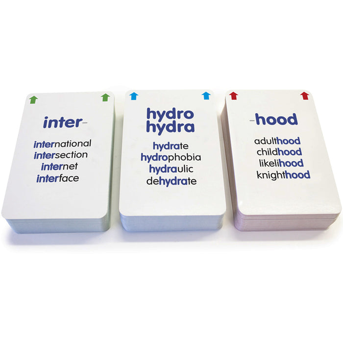 Word Families Flash Cards, 3 Decks Per Pack, 3 Packs