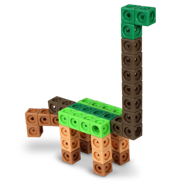 Mathlink® Cubes Kindergarten Math Activity Set: Dino Time!