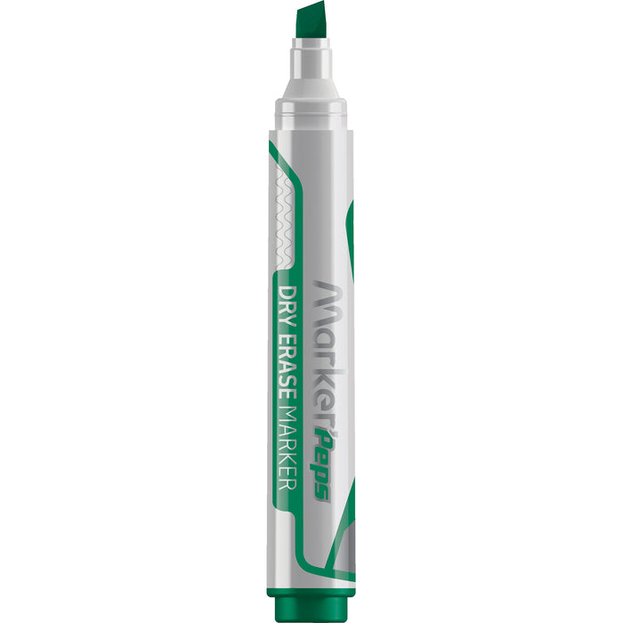 Marker'Peps Dry Erase Jumbo Marker, Chisel Tip, 4 Per Pack, 6 Packs