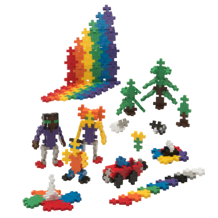 Plus-Plus® School Set, Assorted Colors, 3600 Pieces with 12 Baseplates