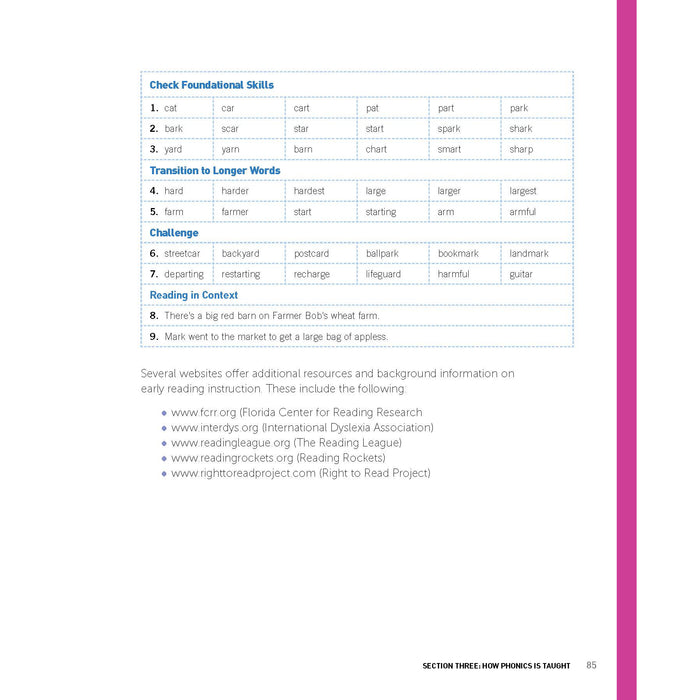 Teaching Phonics & Word Study in the Intermediate Grades, 3rd Edition