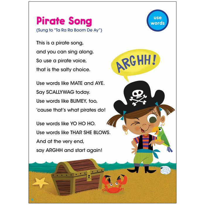 Sight Word Songs Flip Chart: 25 Playful Piggyback Tunes That Teach the Top 50 Sight Words