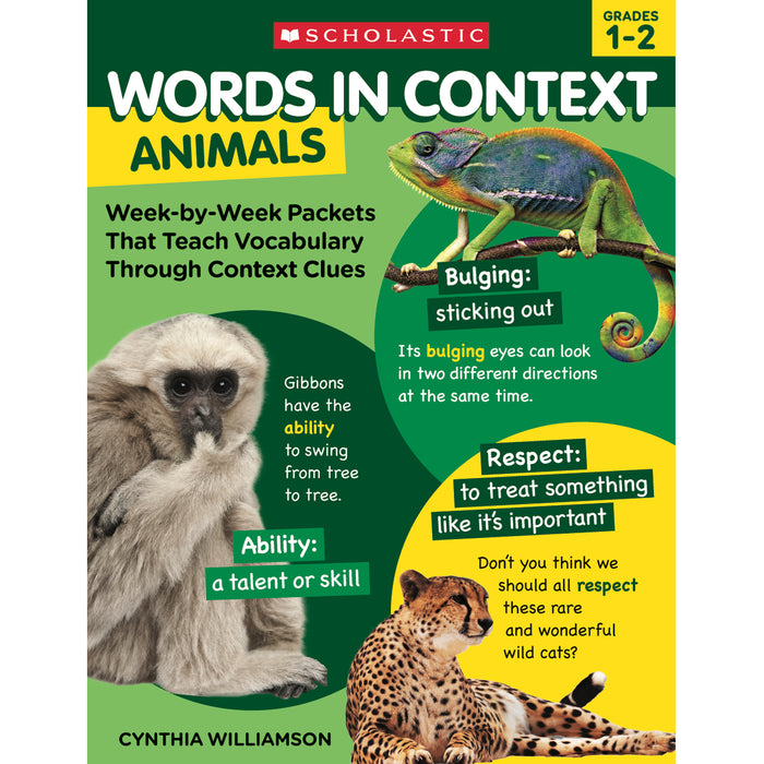 Words In Context: Animals, Grades 1-2