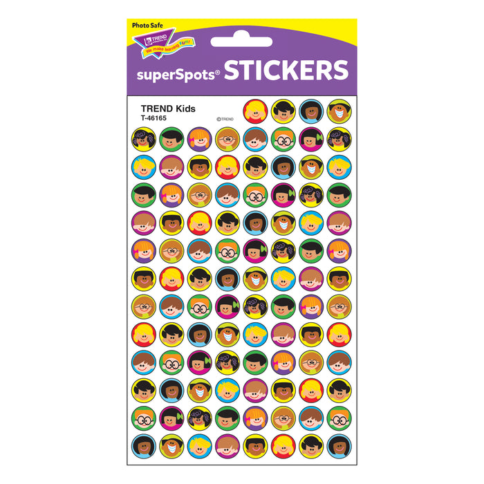 Kids superSpots® Stickers, 800 Per Pack, 6 Packs